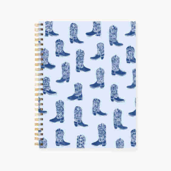 Hardcover Spiral Notebook, 7x9"