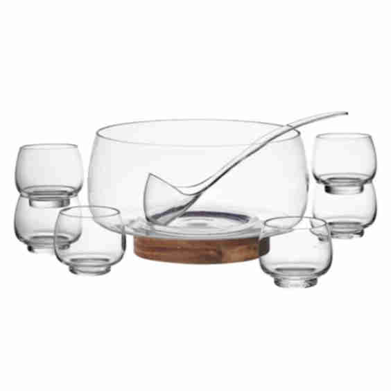 Glenwood 8-Piece Punch Bowl Set