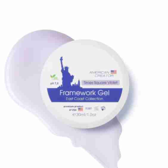 Framework Gel Times Square Violet 30ml