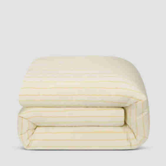 Mellow Slumber Stripe Cotton Duvet Cover