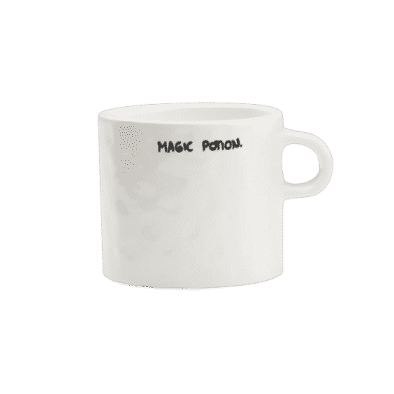 Inscribed Ceramic Tea Mug