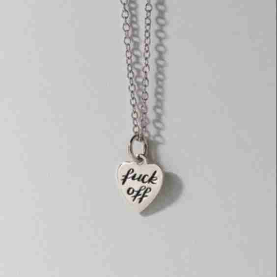 Fuck Off Necklace