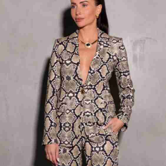 Kravitz Interlock Blazer