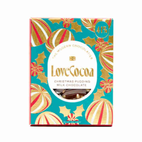 Christmas Pudding Chocolate Bar