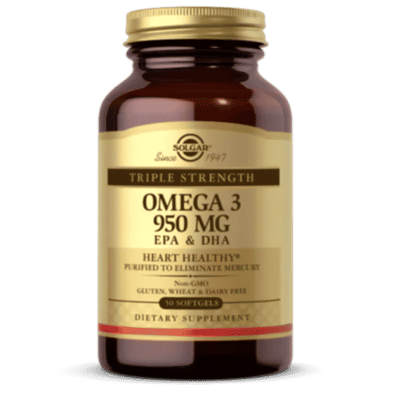 Triple Strength Omega-3 Softgels Supplement