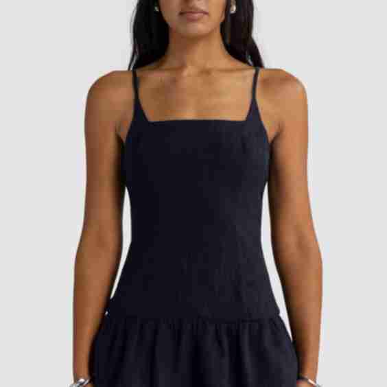 Celine Linen Mini Dress 