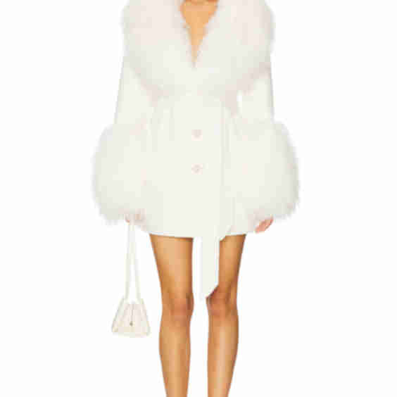 Mimi Cashmere Shearling Coat