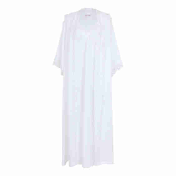 Fabiola Satin Slip & Robe Ensemble