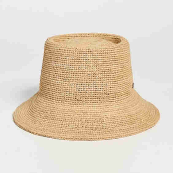 Ellee Straw Bucket Hat