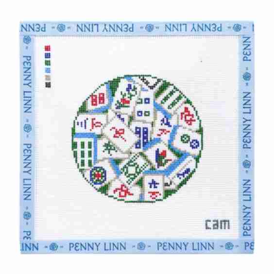 Mahjong Tiles Canvas