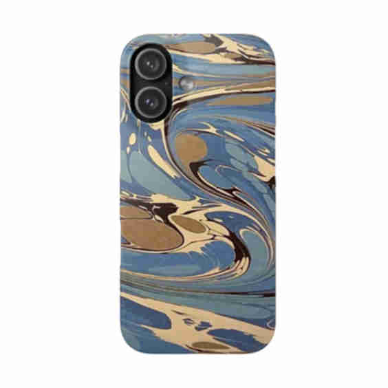 Marbled Swirl Phone Case -Single Layer Slim Case