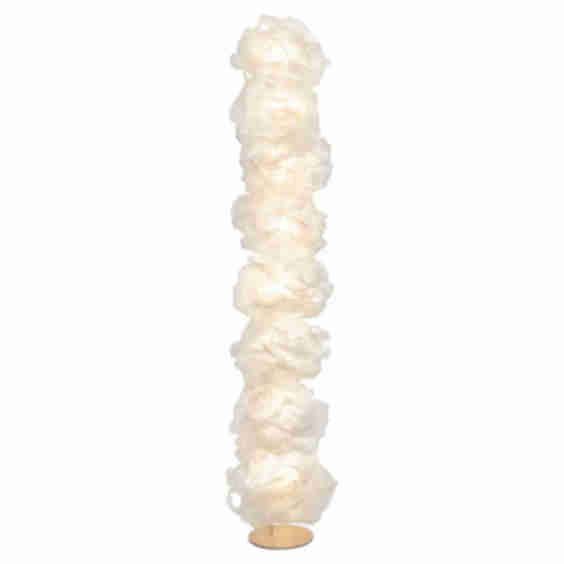 Transcendence tower, Hand-Crafted Sculptural Floor Light