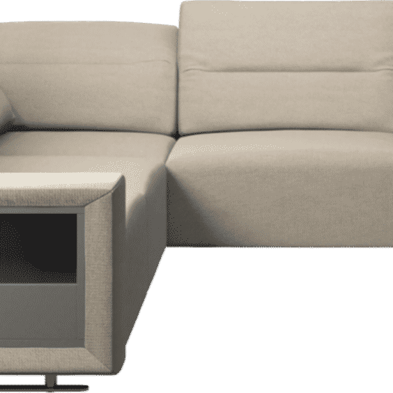 Hampton Corner Sofa with Adjustable Back and Storage