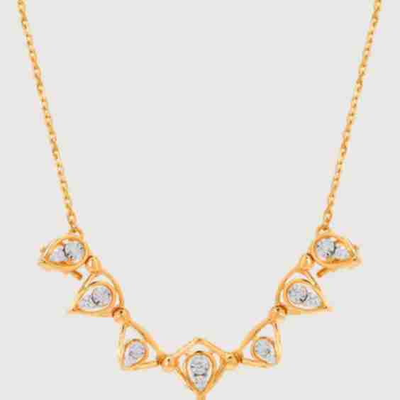 Transformable Heart Diamond Pendant to Necklace