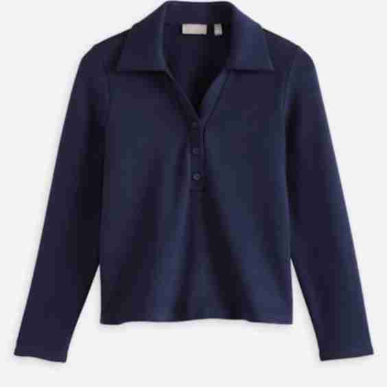 Milano Collared Knit Top