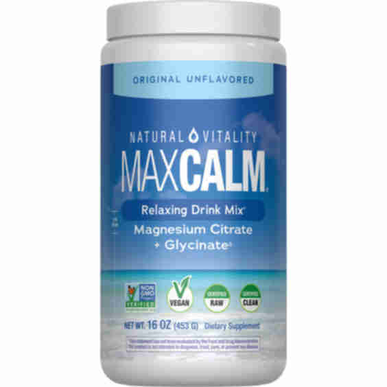 Maxcalm Powder Unflavored, 16 oz