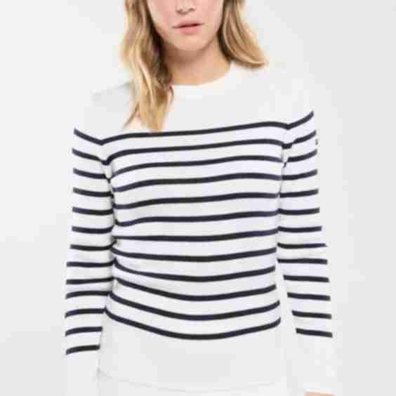 Briac Breton Striped Wool Sweater