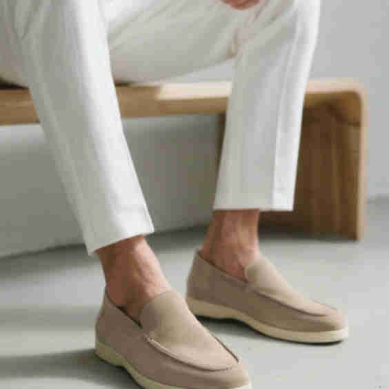 Old Money Suede Loafers