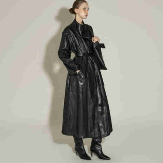 J 2912 Coat With Belt Set