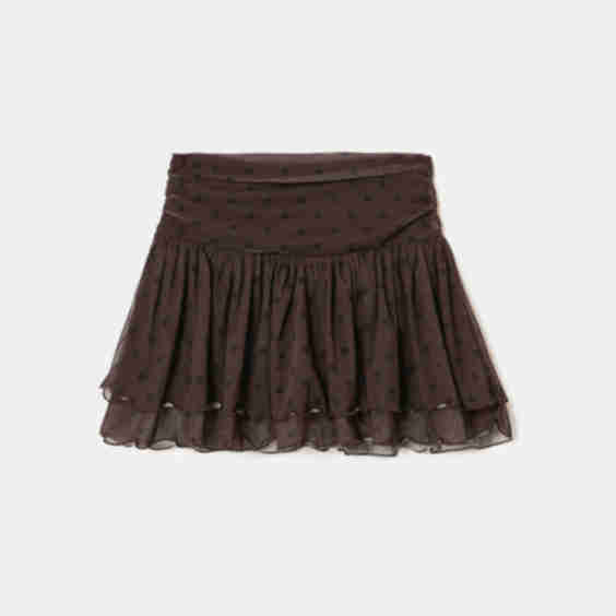 Mini Skort with Ruffles