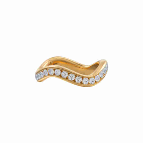 Signature x HF Fine Jewelry Danielle Curved Channel Set Ring