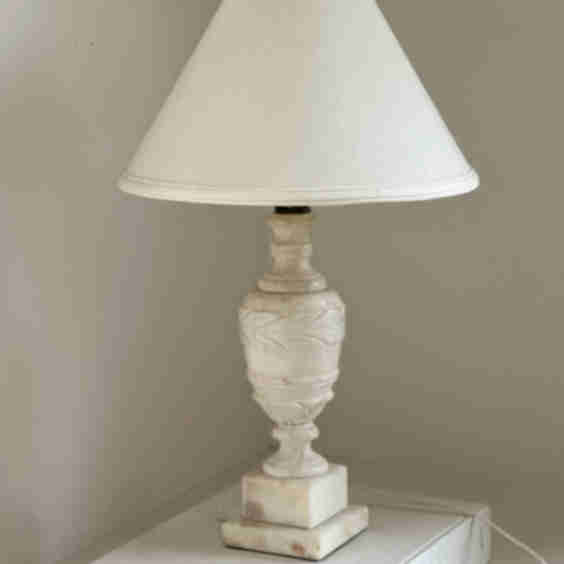 Vintage Marble Lamp
