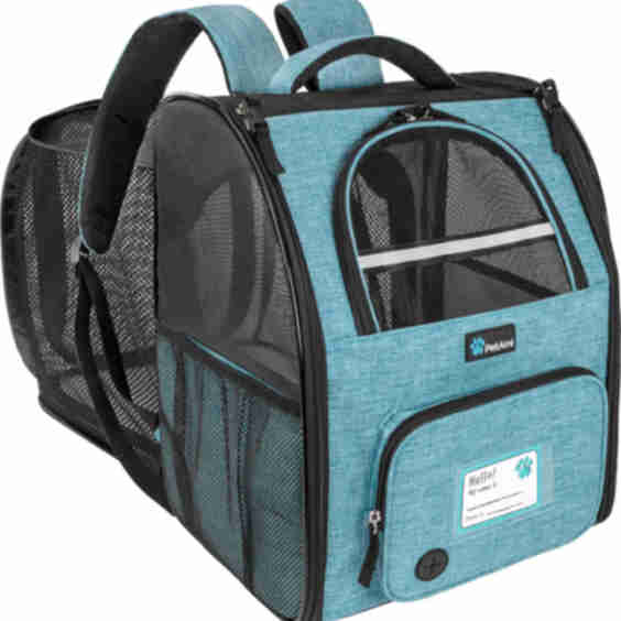 Expandable 3-Way Entry Pet Carrier Backpack
