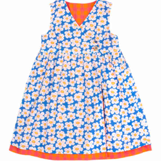 Rhea Reversible Wrap Dress