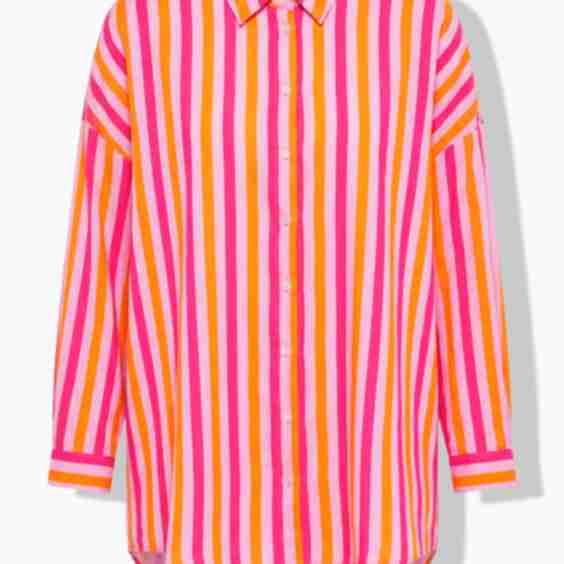 Oversized Muslin Blouse