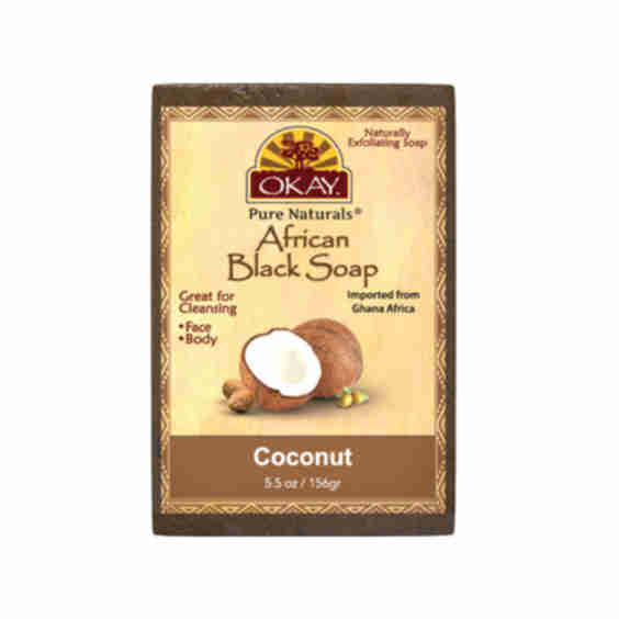 African Black Soap with Coconut