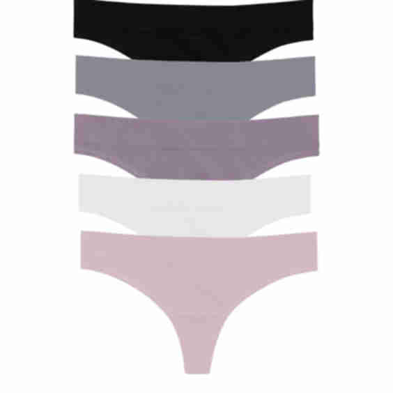 5 Pack Regular Rise Thong