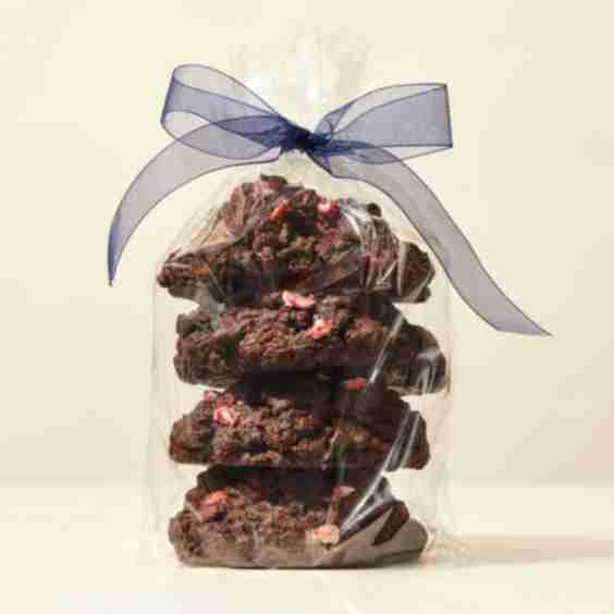 Dark Chocolate Peppermint Cookies