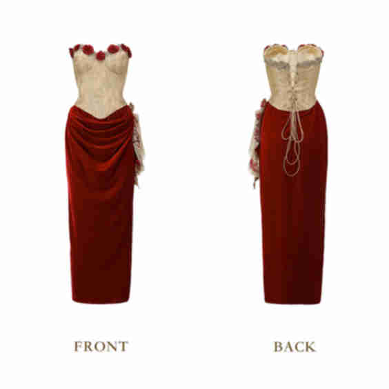 Wild Rosa in Spain Corset Dress