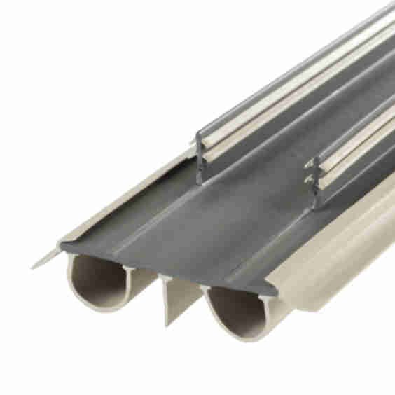 Vinyl Concealed Kerf/Channel Fit Under Door Seal