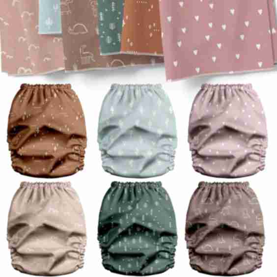 Pocket Diaper 3.0 with Inserts - 6 Pack