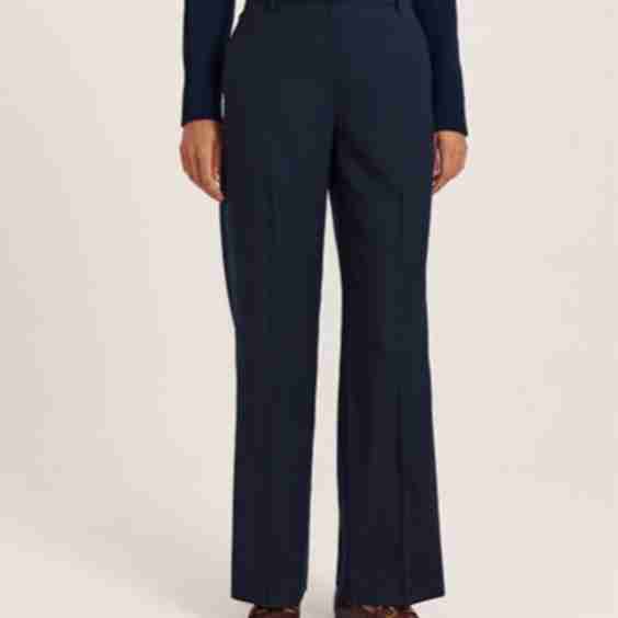 Celeste Wool Straight Leg Pant