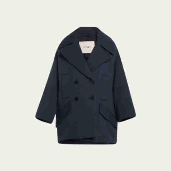Billie Jean Short Peacoat