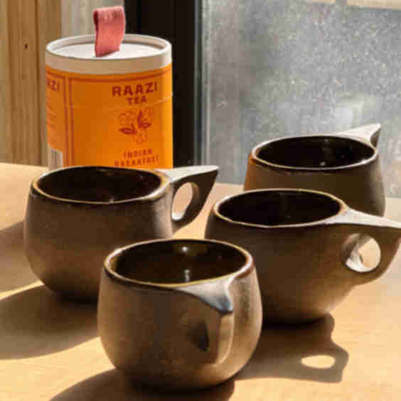 Maliha Ceramics Cup Set of 4 