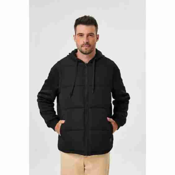 Men's Puffer Vest and Hoody