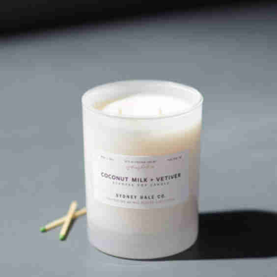 Candle, Coconut Milk + Vetiver