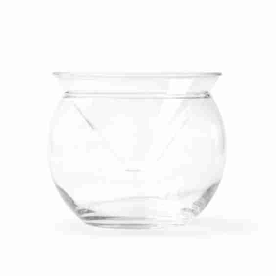 Glass Caviar Server