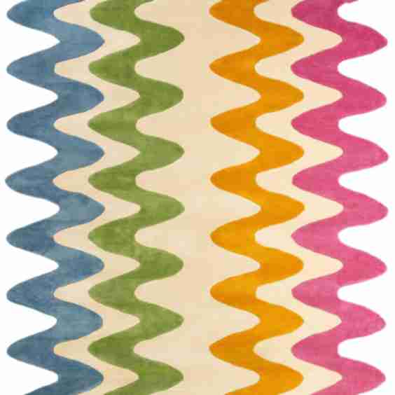 7' 10 x 10' Wavy Wool Rugs