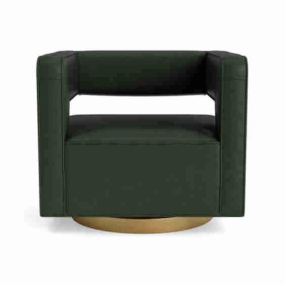 Nico Leather Full Swivel Chair