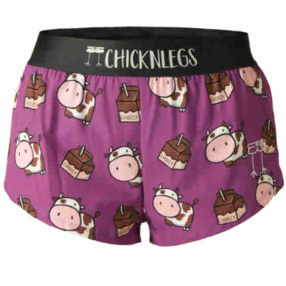 Choccy Cows 1.5'' Split Shorts