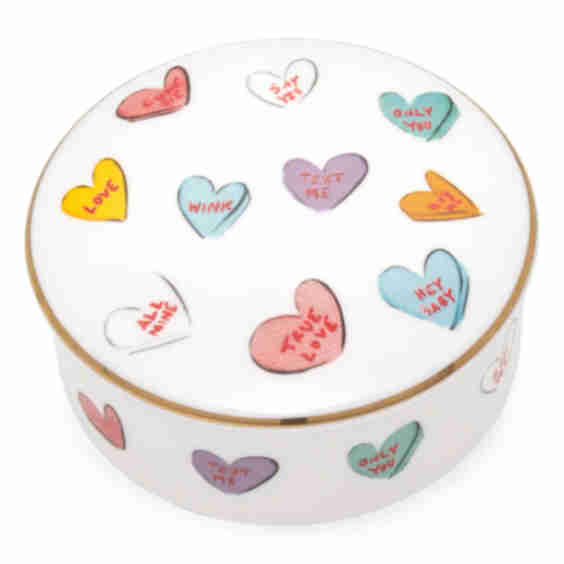 Only You Round Trinket Box