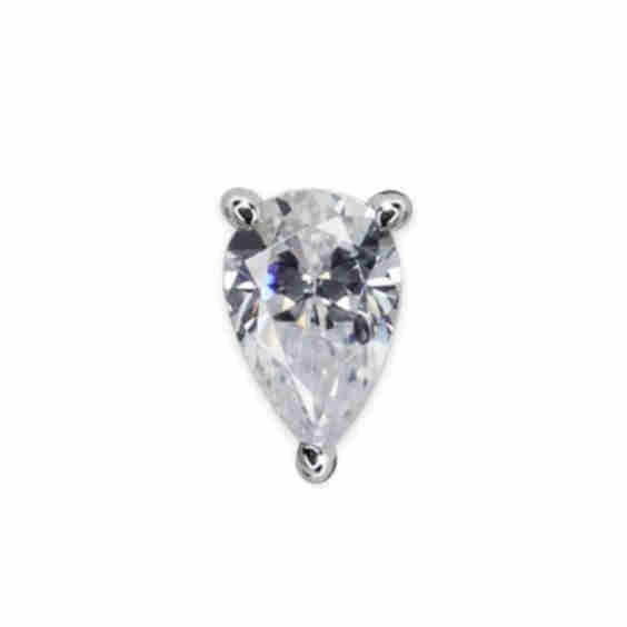 Pear Stud Earring 