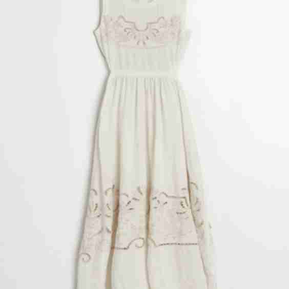 Embroidered Detail Dress