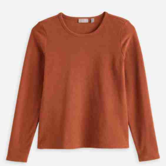 Comfy Knit Crewneck Knit Top