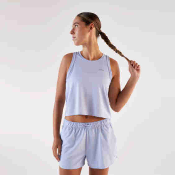 Breathable Running Crop Top