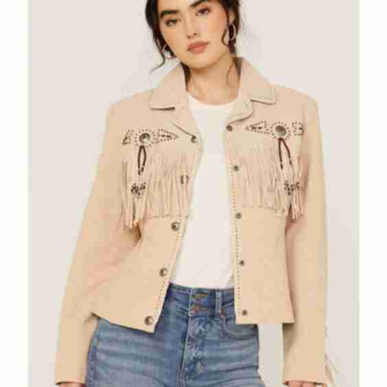 Fringe And Beaded Jacket
